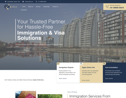 PR Wale Website Development